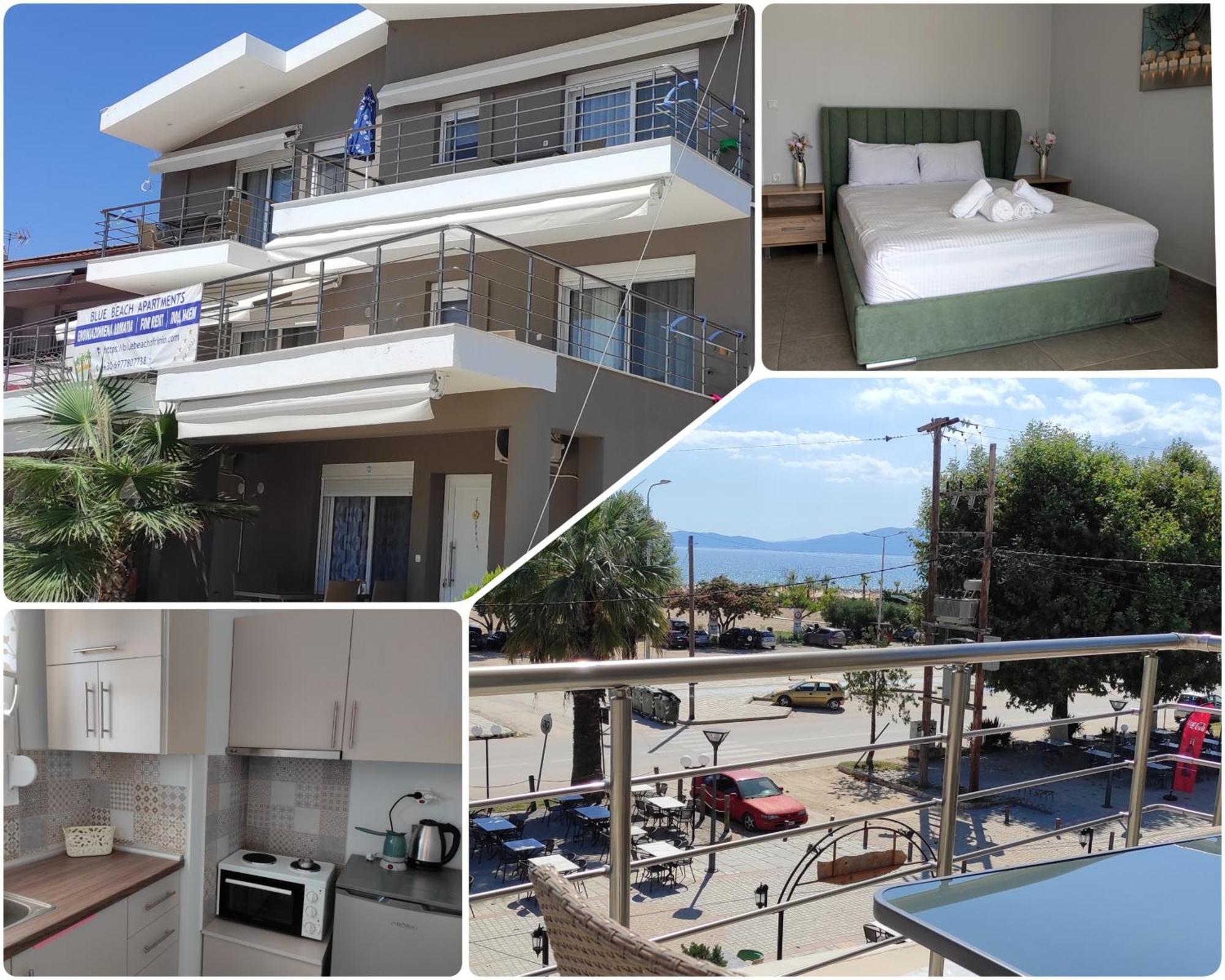 Blue Beach Apartments Ofrinion Ngoại thất bức ảnh
